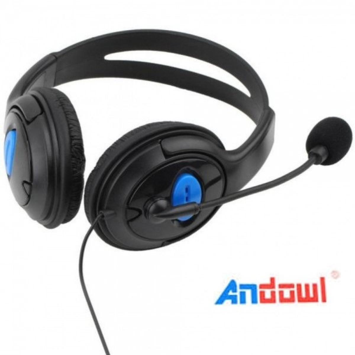 Ακουστικά κεφαλής με μικρόφωνο Gaming On Ear PS4, X ONE, PC, ANDOWL 0555