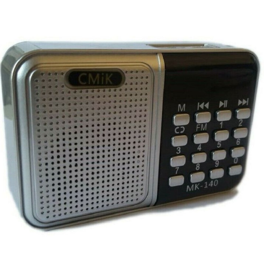 Επαναφορτιζόμενο μίνι ραδιόφωνο MK-140