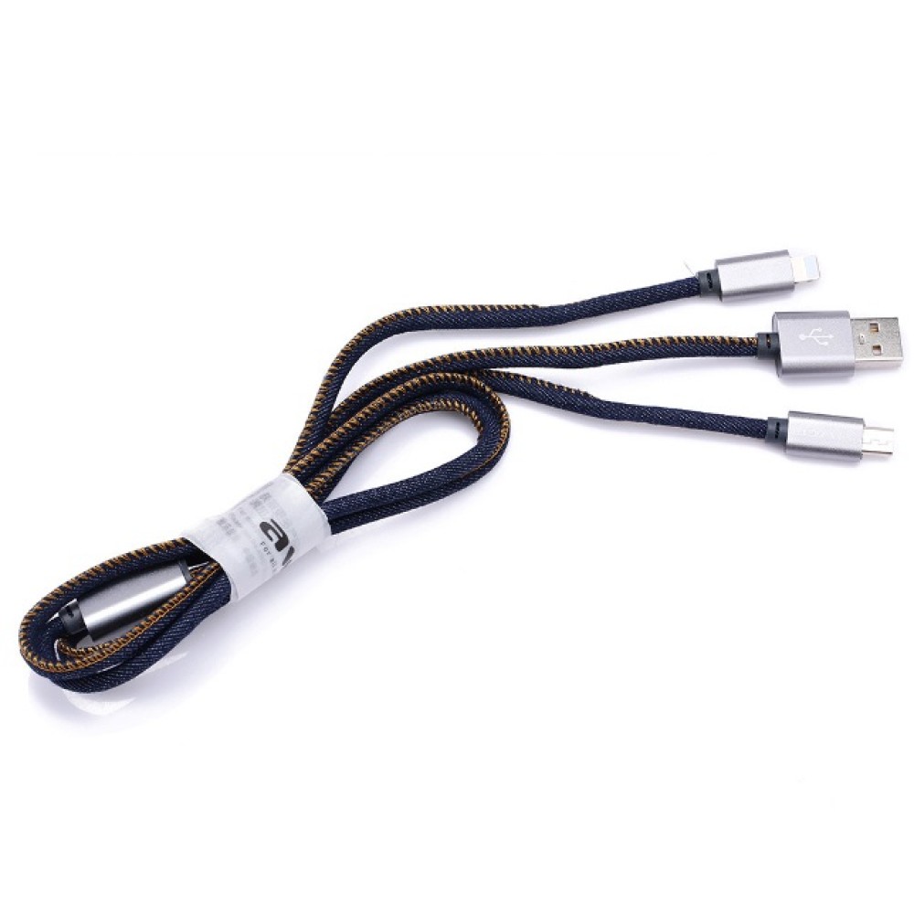 AWEI Micro USB και 8 Pin καλώδιο φόρτισης – μεταφοράς δεδομένων  CL-987