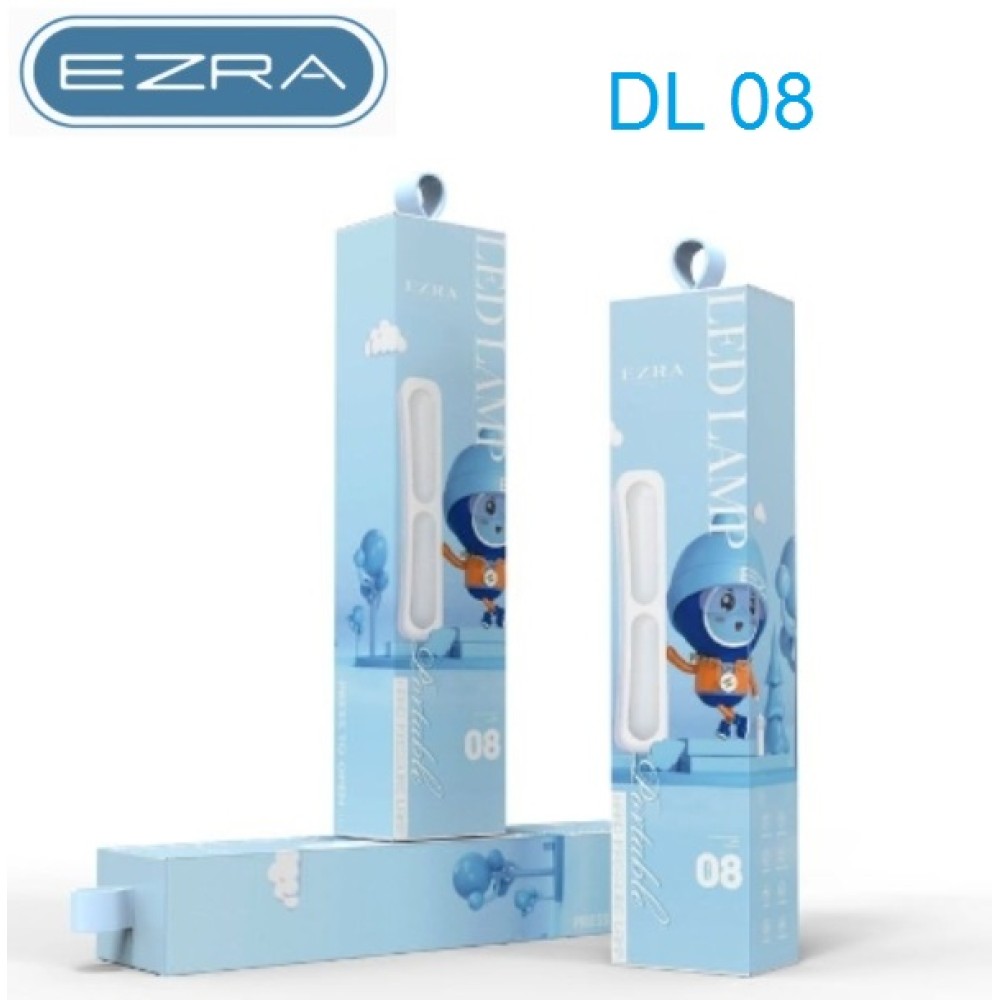 Φορητή λάμπα αφής LED λευκή DL08 EZRA