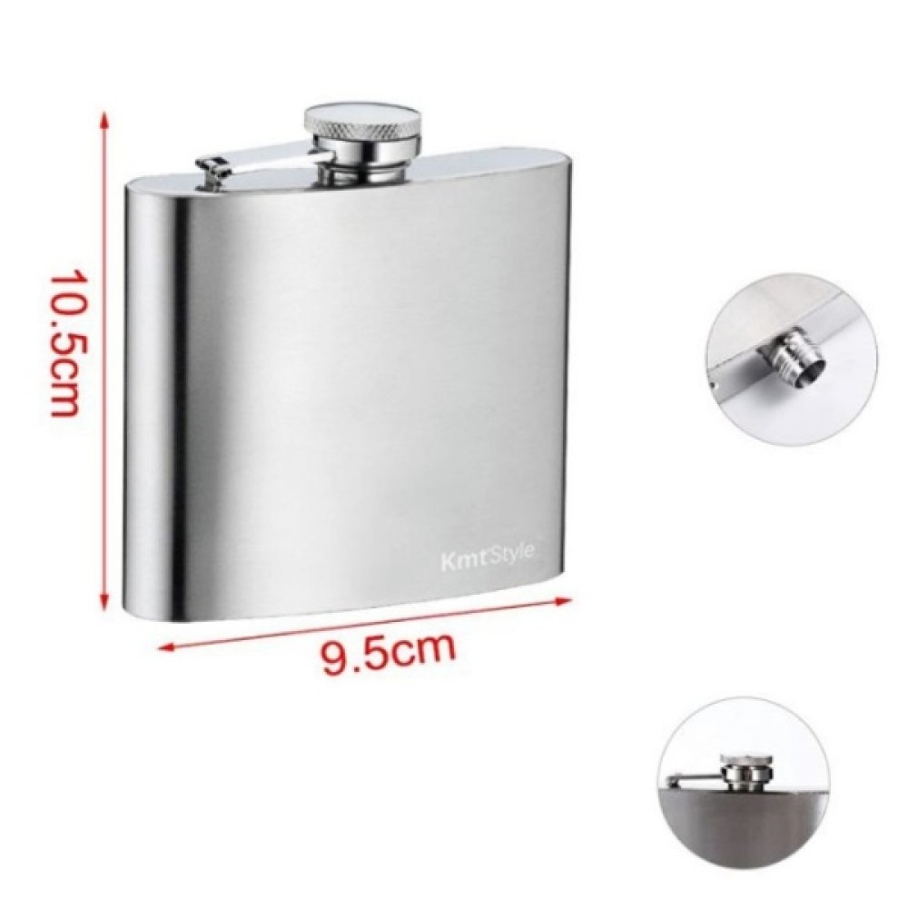 Ανοξείδωτο φλασκί ποτού 180ml 2406230 OEM