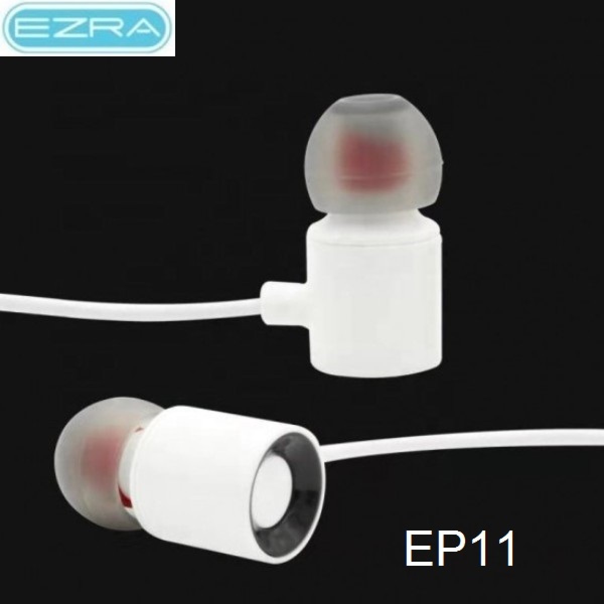Ενσύρματα στερεοφωνικά ακουστικά Jack 3.5mm άσπρα EP11 EZRA
