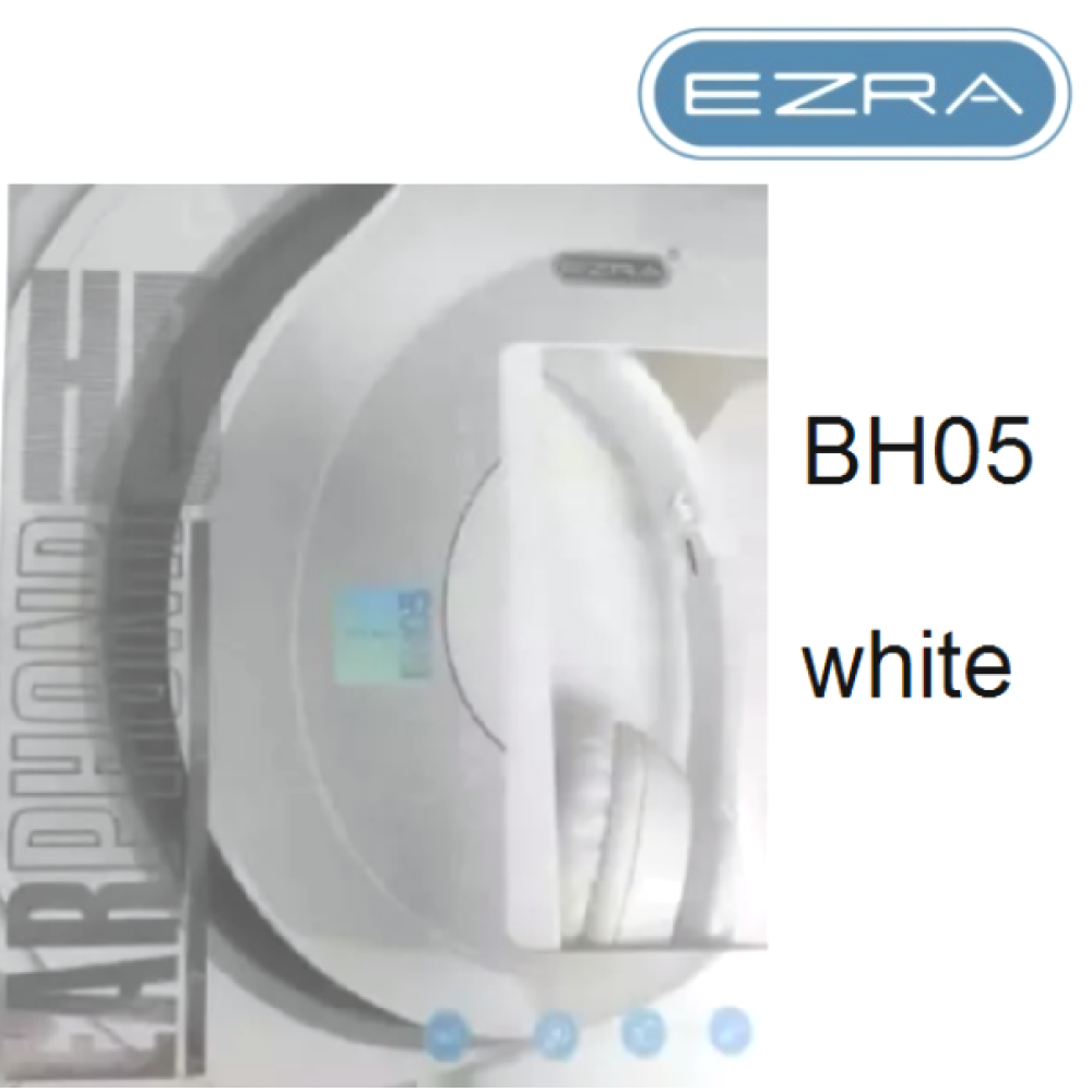 Ενσύρματα ακουστικά handsfree με μικρόφωνο λευκά BH05 EZRA