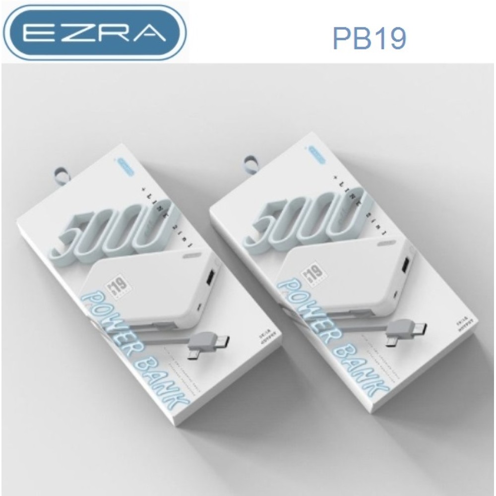 Εξωτερική μπαταρία αποθήκη ενέργειας 5000mAh  PB19 EZRA EZRA