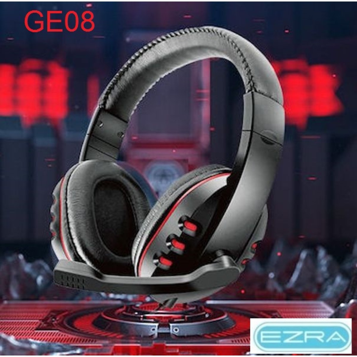 Ακουστικά κεφαλής gaming με μικρόφωνο 3.5mm GE08 EZRA