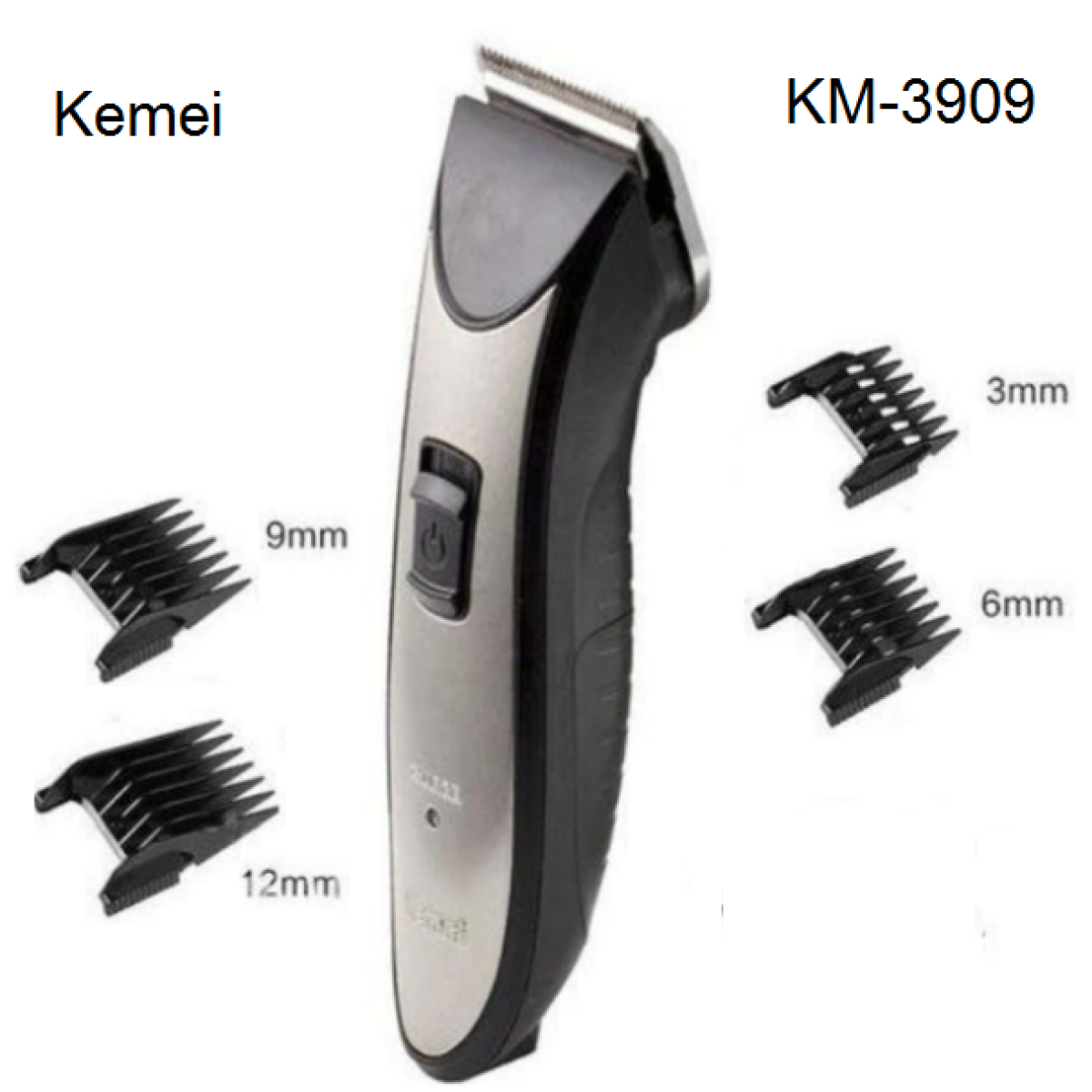 Επαναφορτιζόμενη κουρευτική μηχανή KM-3909 KEMEI