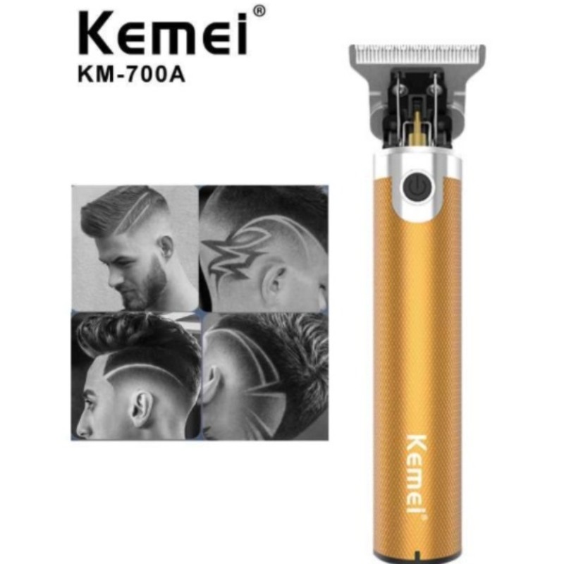 Επαναφορτιζόμενη κοπτική μηχανή μαλλιών KM-700A Kemei 8109