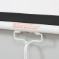 Οθόνη προβολέα 244 x 183 cm 120 ιντσών 4:3/16:9 οθόνη χειροκίνητης προβολής για home cinema
