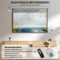 Οθόνη προβολέα 212 x 150 cm 120 ιντσών 16:9 HD 4K ηλεκτρική οθόνη προβολής με τηλεχειριστήριο, λευκό