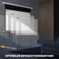 Οθόνη προβολέα 212 x 150 cm 120 ιντσών 16:9 HD 4K ηλεκτρική οθόνη προβολής με τηλεχειριστήριο, λευκό