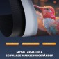 Οθόνη προβολέα 293 x 193 cm 120 ιντσών 16:9 HD 4K ηλεκτρική οθόνη προβολής με τηλεχειριστήριο, λευκό