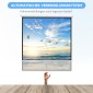 Οθόνη προβολέα 152 x 152 cm 85 ιντσών Οθόνη προβολής 1:1 HD 4K για παρουσιάσεις γραφείου home cinema