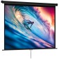 Οθόνη προβολέα 171 x 128 cm 84 ιντσών 4:3 HD 4K οθόνη προβολής πλαστική, μεταλλικό home cinema