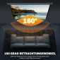 Οθόνη προβολέα 171 x 128 cm 84 ιντσών 4:3 HD 4K οθόνη προβολής πλαστική, μεταλλικό home cinema