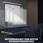 Οθόνη προβολέα 171 x 128 cm 84 ιντσών 4:3 HD 4K οθόνη προβολής πλαστική, μεταλλικό home cinema
