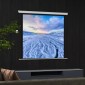 Οθόνη προβολέα 176,5 x 176,5 cm 85 ιντσών 1:1 HD 4K τυφλή οθόνη για home cinema για παρουσιάσεις γραφείου home cinema