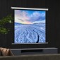 Οθόνη προβολέα 189,5 x 189,5 cm 92 ιντσών 1:1 HD 4K τυφλή οθόνη για home cinema για παρουσιάσεις γραφείου home cinema