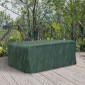 Προστατευτικό κάλυμμα για έπιπλα κήπου 600D-Oxford Green 210 x 140 x 80 cm