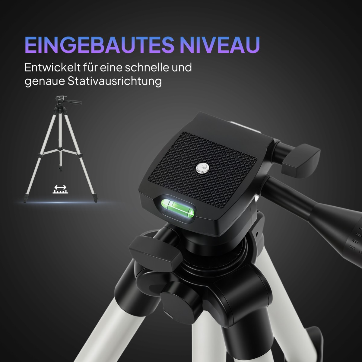 Telescope 70mm Lens 5x24 Telescope Adjustable Tripod Silver