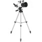 Telescope 70mm Lens 5x24 Telescope Adjustable Tripod Silver