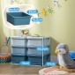 Kids Storage Box Kids Storage Box 3 Συρτάρια Μπλε