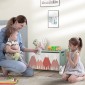 Κουτί αποθήκευσης Παιχνίδι με αρθρωτό καπάκι στήθους, χαριτωμένο πράσινο σχέδιο