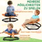 Παιδική καρέκλα Sensory, Περιστρεφόμενη καρέκλα για τον αυτισμό, Sesory Balance Training Seat Plastic Orange