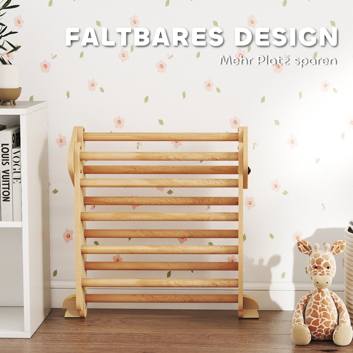 7-σε-1 Πλαίσιο αναρρίχησης Arch Ladder Triangle Ladder Ramp Αναρριχητική τσουλήθρα τοίχου για παιδιά 1,5-4 ετών Πτυσσόμενη Ξύλινη