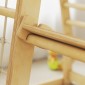 Πλαίσιο αναρρίχησης εσωτερικού χώρου 6 σε 1 Σχεδιασμός Slide Climbing Poles Αναρρίχηση τοίχου Σκάλα Δίχτυ αναρρίχησης 3-6 ετών Ξύλινο