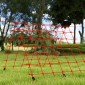 Ninja Line Παιδικό Σετ Slackline 10m με Δαχτυλίδι Γυμναστικής Κούνια Αναρρίχησης Σκάλα Δίχτυ αναρρίχησης για 3-6 ετών 1000x300x180 cm Κόκκινο
