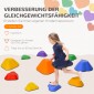 Balance Stepping Stones, Σετ 11, Στοιβαζόμενο & Ελαφρύ, Αντιολισθητικό, Εσωτερικό/Εξωτερικό