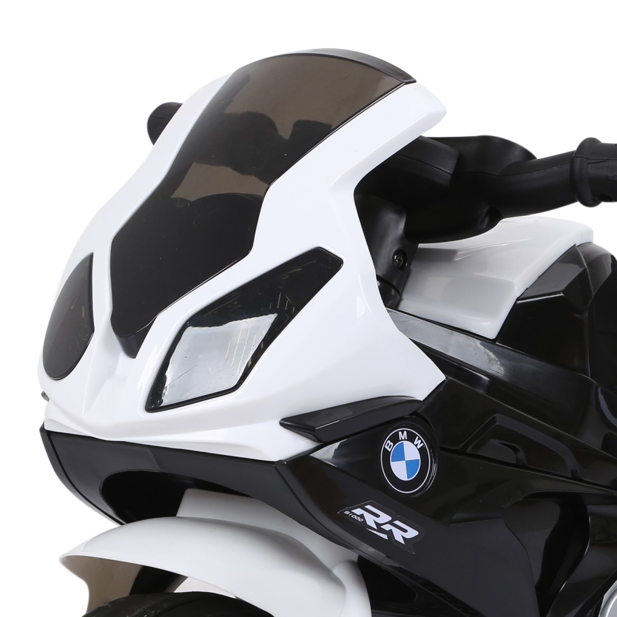 Ηλεκτρική παιδική μοτοσυκλέτα BMW S1000RR ηλεκτρική μοτοσυκλέτα με μουσική, προβολείς, παιδική ηλεκτρική μοτοσυκλέτα για παιδιά από 18-36 μηνών μαύρη