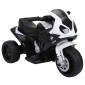 Ηλεκτρική παιδική μοτοσυκλέτα BMW S1000RR ηλεκτρική μοτοσυκλέτα με μουσική, προβολείς, παιδική ηλεκτρική μοτοσυκλέτα για παιδιά από 18-36 μηνών μαύρη