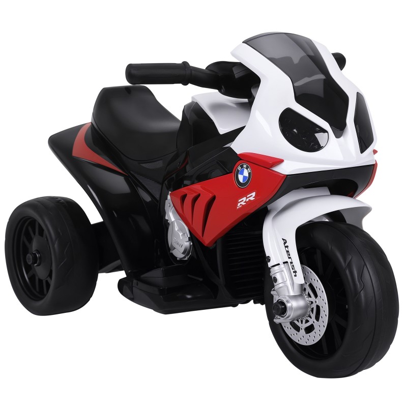Ηλεκτρική μοτοσυκλέτα για παιδιά BMW S1000RR 6V ηλεκτρική μοτοσυκλέτα με προβολέα, παιδική μοτοσυκλέτα με μουσική 2,5 km/h μοτοσυκλέτα για παιδιά 18-36 μηνών κόκκινο