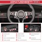 Παιδικό ηλεκτρικό αυτοκίνητο Audi, με τηλεχειριστήριο 2.4G, μουσική, κόρνα, LED, USB, για παιδιά 3-5 ετών, μαύρο