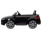 Παιδικό ηλεκτρικό αυτοκίνητο Audi, με τηλεχειριστήριο 2.4G, μουσική, κόρνα, LED, USB, για παιδιά 3-5 ετών, μαύρο
