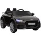 Παιδικό ηλεκτρικό αυτοκίνητο Audi, με τηλεχειριστήριο 2.4G, μουσική, κόρνα, LED, USB, για παιδιά 3-5 ετών, μαύρο