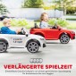Παιδικό ηλεκτρικό αυτοκίνητο, Audi TT RS Roadster, 3 km/h, τηλεχειριστήριο, LED, USB, λευκό