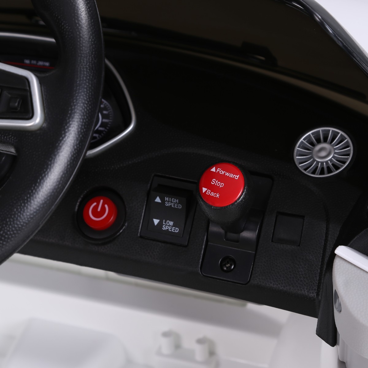 Παιδικό ηλεκτρικό αυτοκίνητο, Audi TT RS Roadster, 3 km/h, τηλεχειριστήριο, LED, USB, λευκό