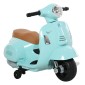 Ηλεκτρική παιδική μοτοσυκλέτα Vespa ηλεκτρική μοτοσυκλέτα με φως LED, ήχος, παιδική ηλεκτρική μοτοσυκλέτα για παιδιά από 18-36 μηνών πράσινη