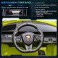 Παιδικό ηλεκτρικό αυτοκίνητο, Lamborghini, 3-5 km/h, τηλεχειριστήριο, 3-5 ετών, πράσινο