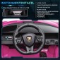Παιδικό ηλεκτρικό αυτοκίνητο Lamborghini 3-5 km/h τηλεχειριστήριο 3-5 ετών ροζ