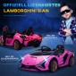 Παιδικό ηλεκτρικό αυτοκίνητο Lamborghini 3-5 km/h τηλεχειριστήριο 3-5 ετών ροζ