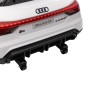 Παιδικό ηλεκτρικό αυτοκίνητο Audi RS e-tron GT με ζώνη ασφαλείας, τηλεχειριστήριο, προβολείς, λειτουργία μουσικής, λευκό, 103 x 58 x 41 cm