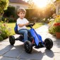 Go Kart Pedal Go Kart Reverse and Forward Gear, για παιδιά από 3 έως 8 ετών, μπλε