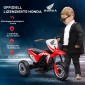 Ηλεκτρική παιδική μοτοσυκλέτα Honda, 3 km/h, ηχητικά εφέ, για 18-36 μήνες, κόκκινο