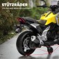 Ηλεκτρική παιδική μοτοσυκλέτα, Honda, 3 km/h, μουσική & φως, 3-6 ετών, έως 30 κιλά, κίτρινο
