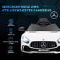 Ηλεκτρικό παιδικό, Mercedes, 3-5 km/h, τηλεχειριστήριο, φως & μουσική, λευκό