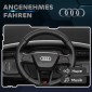 Ηλεκτρικό παιδικό αυτοκίνητο, 12V Audi Q8, 3-5 km/h, τηλεχειριστήριο, προβολείς, μουσική, μαύρο