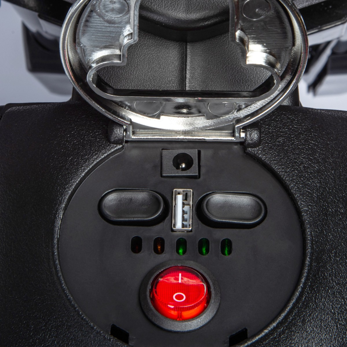 Παιδική μοτοσυκλέτα 12V με ρόδες προπόνησης, φώτα LED, μουσική, USB, ηλεκτρική μοτοσυκλέτα για αγόρια και κορίτσια, κίτρινο